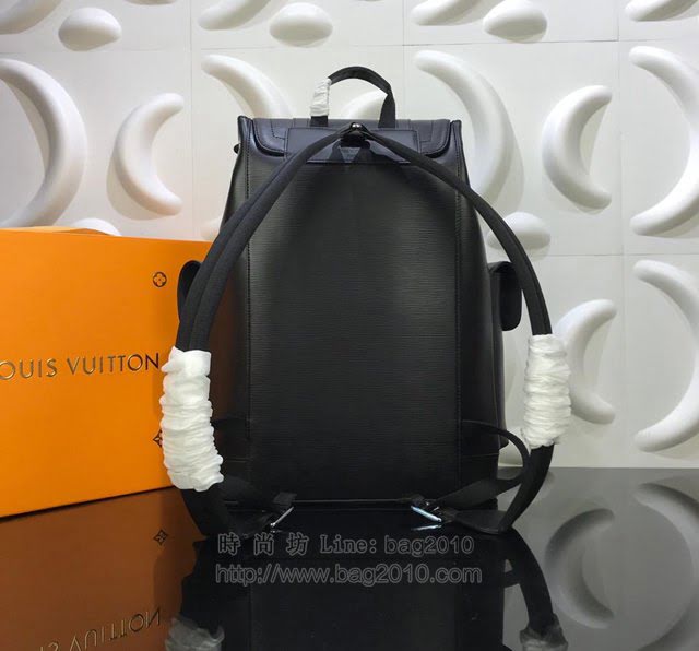 LV男包 M55138 2019年秋季新款 路易威登Christopher 小號雙肩包 LV男後背包 LV男雙肩包  ydh2995